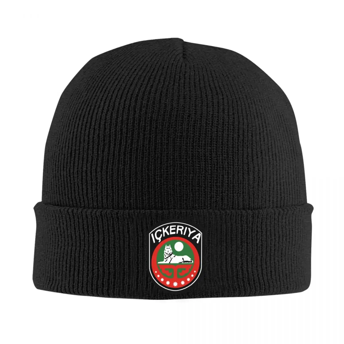 

Chechen National Army Beanie Cap Unisex Winter Warm Bonnet Homme Knitting Hats Hip Hop Skullies Beanies Hats For Men Women