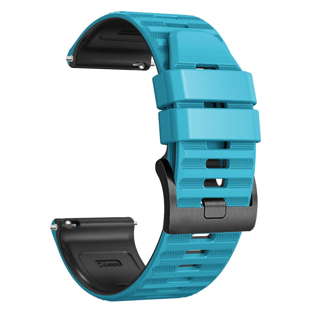 Enhanced Sports Silicone Smartwatch Band - Dynamic Fit & Comfort Design