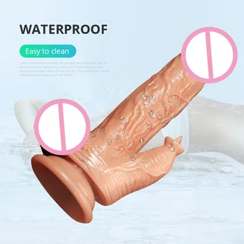 Heating Realistic Thrusting Dildo Vibrator for Woman Remote Control Soft Big Penis G Spot Vagina Masturbator Sex Toy for Adult 5