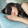 20 Pcs Eye Mask Sleep Sleeping Elastic Polyester Cover Disposable Lightweight Lightproof Black Protectors Travel 5