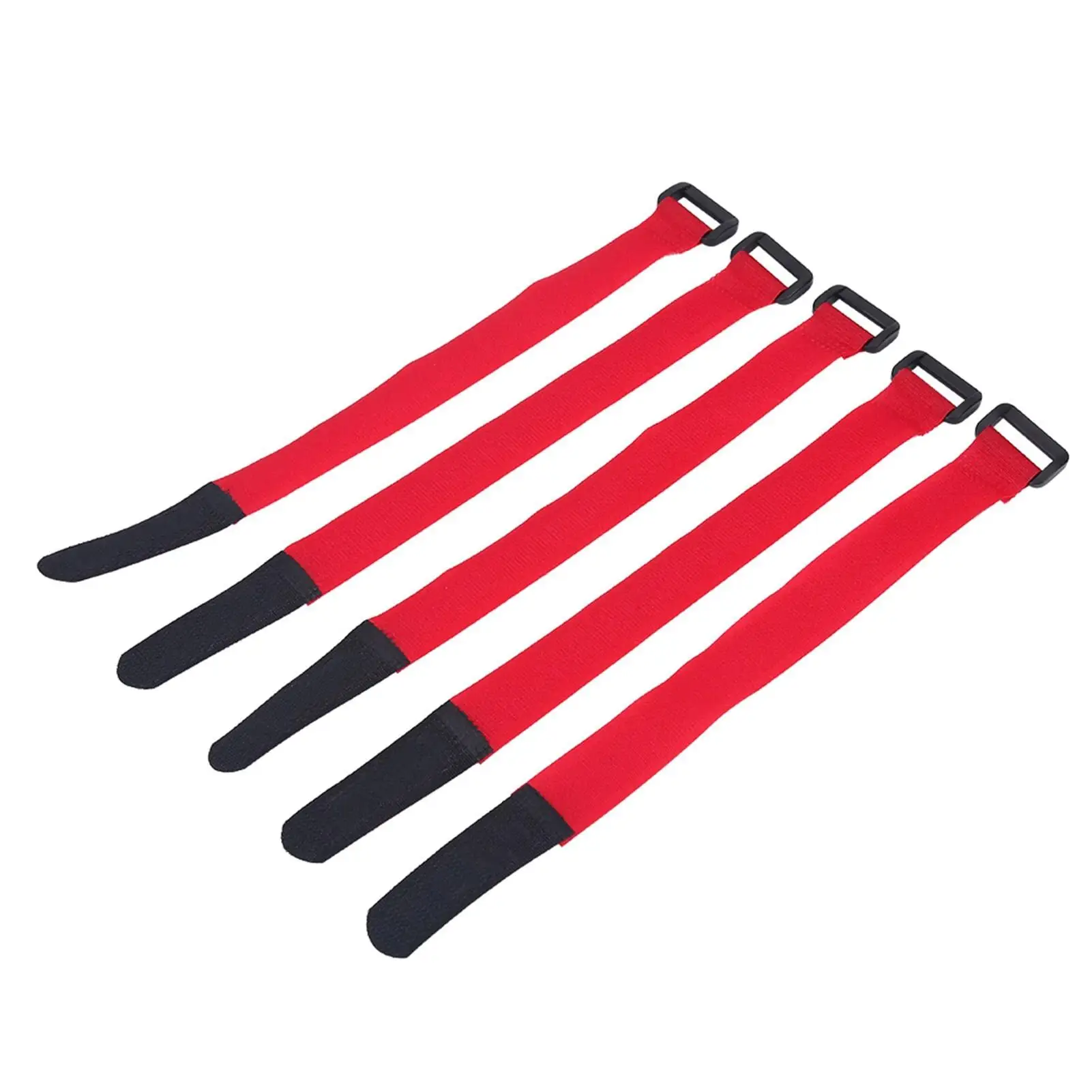 5pcs Bike Handlebar Straps Fixed Tape Ties for Cycling Pump & Bottle Fastening Bands