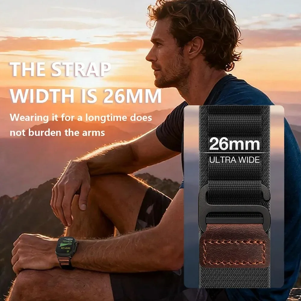 Enhanced Nylon Sports Wristband