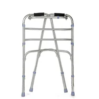 High Quality Folding Portable medical mobility frame walker walking aids the elderly crutch buoyancy aids walking 1
