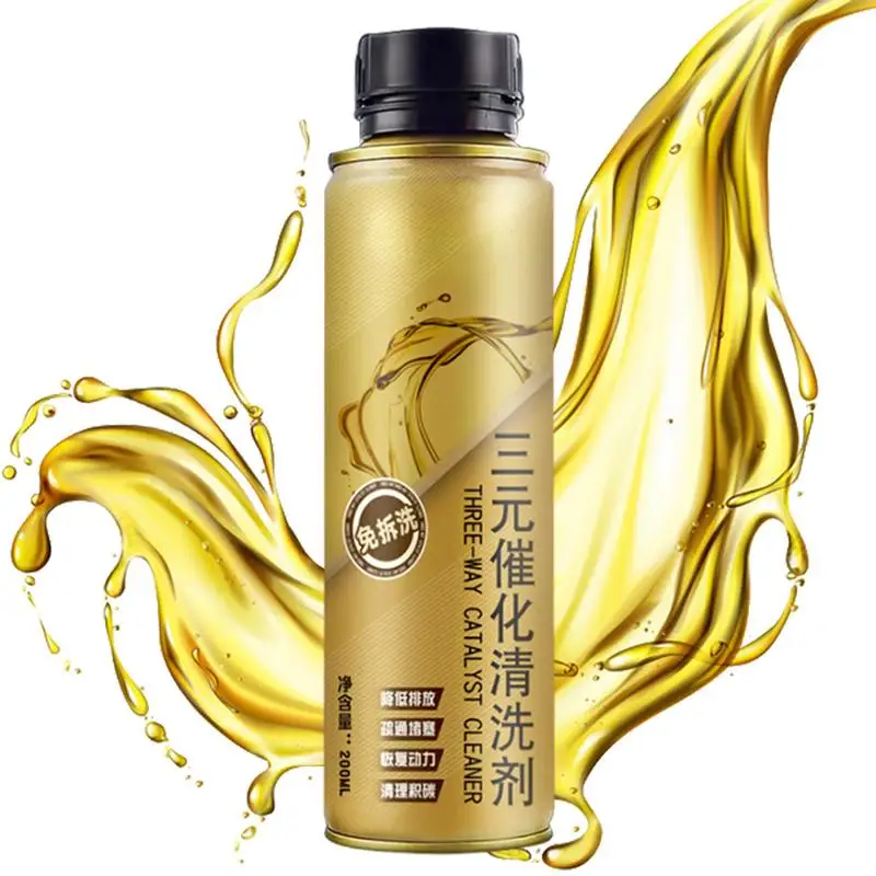 Engine Carbon Cleaner 200ml Carbon Remover For Oxygen Sensor Professional Car Engine Booster Instant Car Exhaust Cleaner For