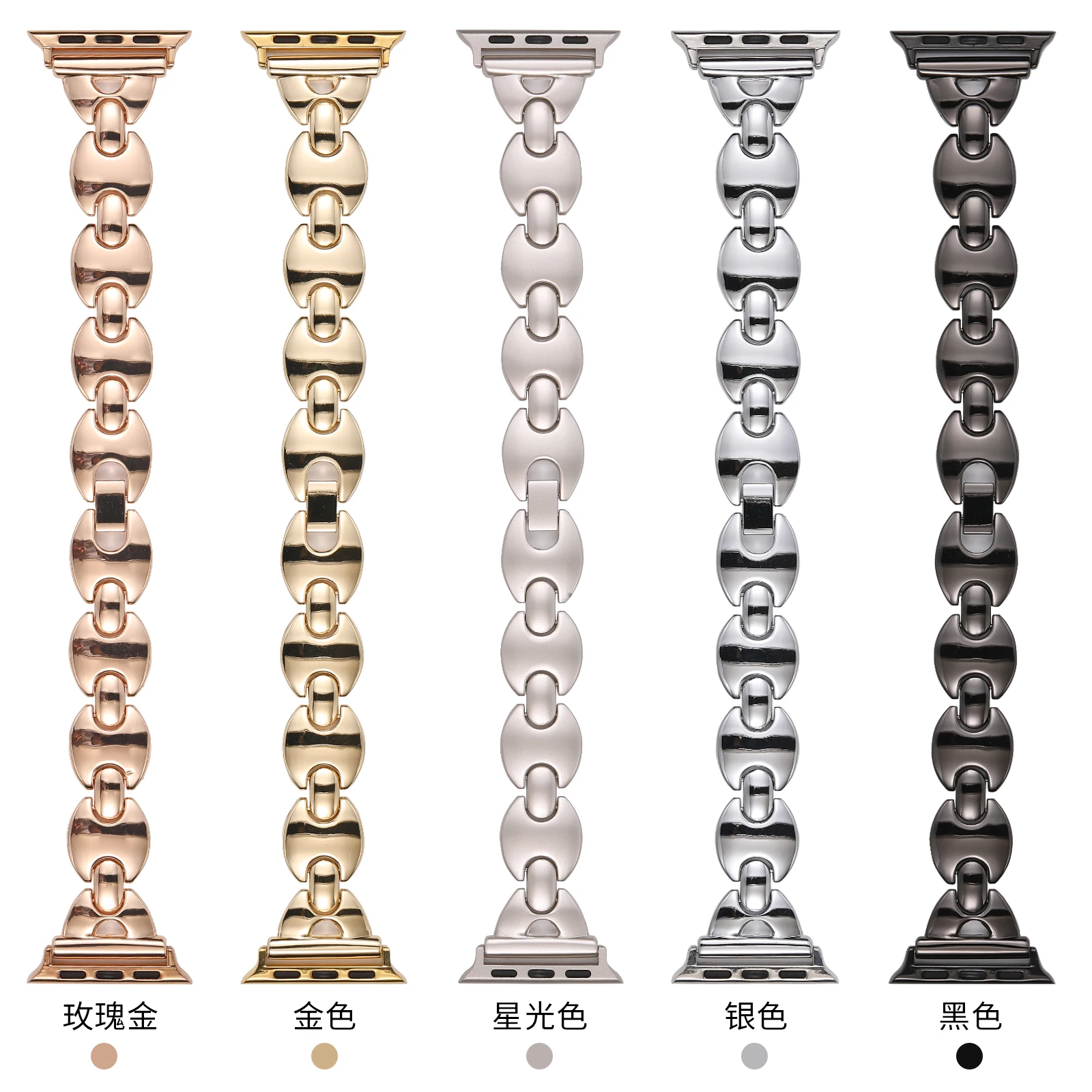 Metal stainless steel strap For Apple watch Ultra 49mm 8 7 45mm 41mm watch bracelet wristband For iwatch 6 5 4 SE 44mm 42mm 40mm