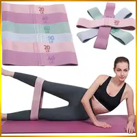 Fitness Resistance Bands Fabric Elastic Bands Yoga Pilates Hip Circle Expander Bands Gym Training Loops Yoga Workout Equipment
