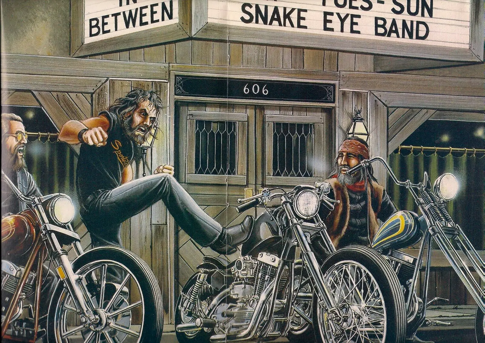 

David Mann Biker Art Film Print Silk Poster Home Wall Decor