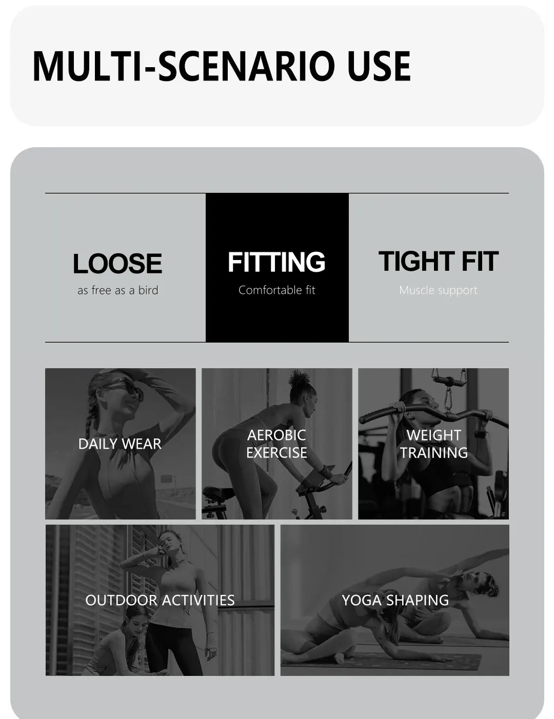 Schnell trocknende Yoga-Kleidung, Übungskleidung, Oberteile, Damen, Fitnessstudio, Fitness-Kleidung, Fitness, Sport, Strumpfhosen, Sonnenschutzkleidung – Detail 4