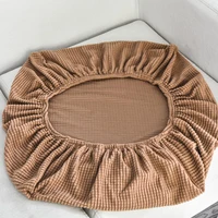 Solid Color Jacquard Sofa Slipcover Fitted Stretch Sofa Covers Soft Durable Sofa L-sahped Case Cover Living Room Pets Kids Home 2
