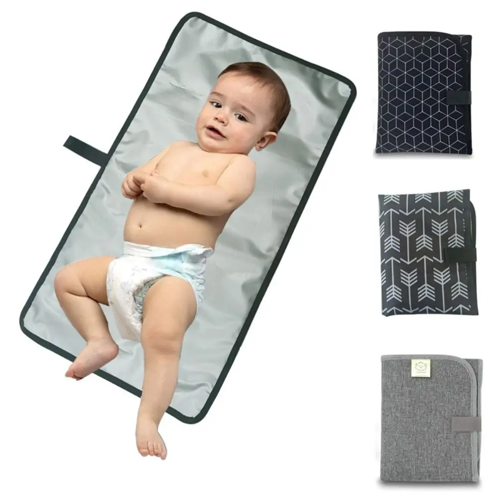 Professional Foldable Baby Changing Mat Waterproof Oxford Nappy Sheet Portable Durable Newborn Diaper Pad Outdoor