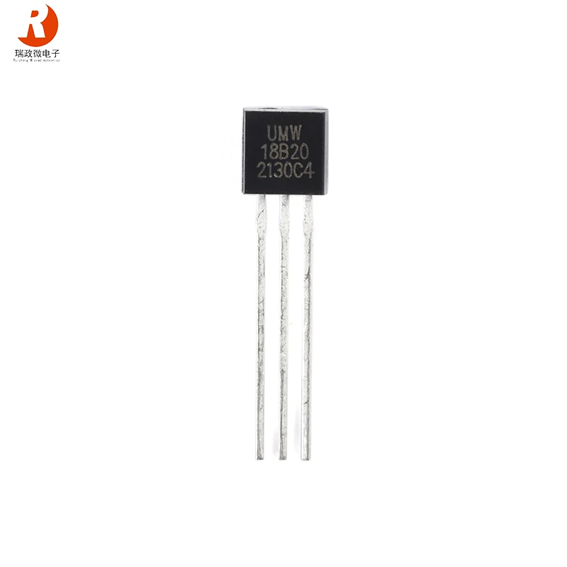 

20pcs/Lot DS18B20 Temperature Sensor Chip For Arduino Digital Thermometer 18B20 Diy Electronic TO-92 IC New Original