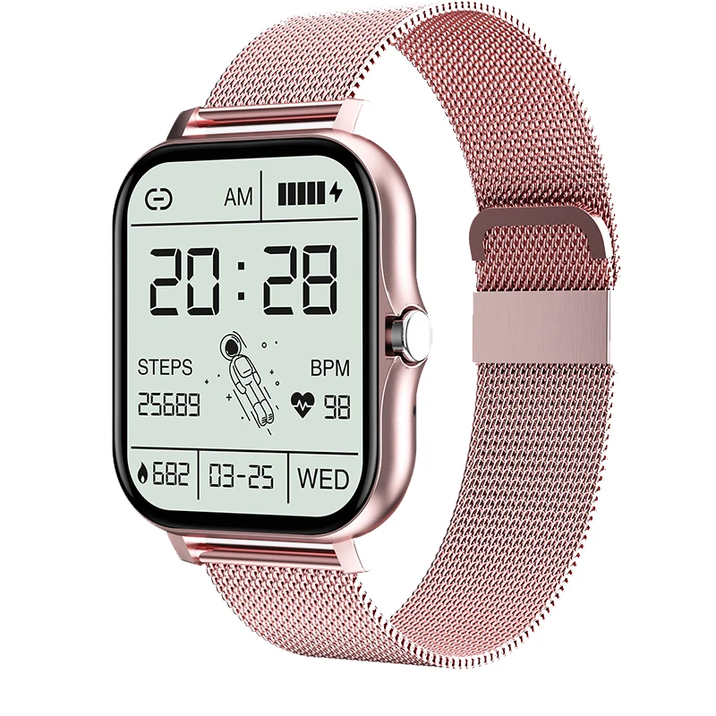 Rose Gold Android Smart Watch Womans Smart Watch Rose Gold Women