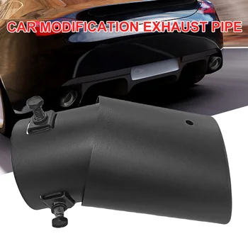 อุปกรณ์ตกแต่งรถยนต์ ปลายท่อไอเสียสแตนเลสแบบปรับได้ สำหรับตกแต่งและดัดแปลงท่อไอเสียรถยนต์ 1