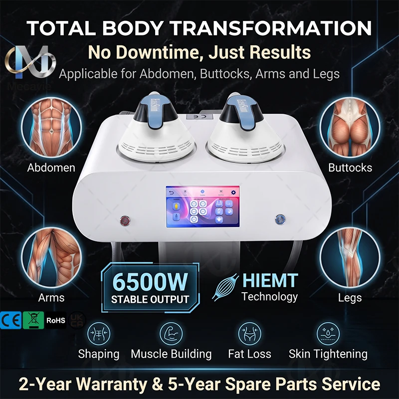 Professional 2 Handles EMSnova Weight Loss Hip Lift Abs Body Slim zero Muscle Stimulator Neo 6500W EMS Body Machine Stimulation 2