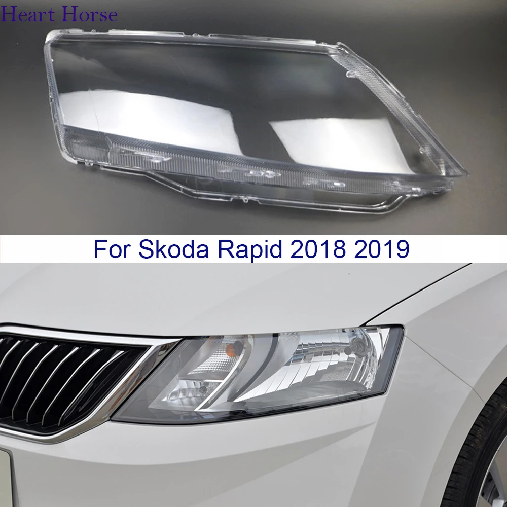 Transparent Lens Plexiglass Replace The Original Lampshade For Skoda