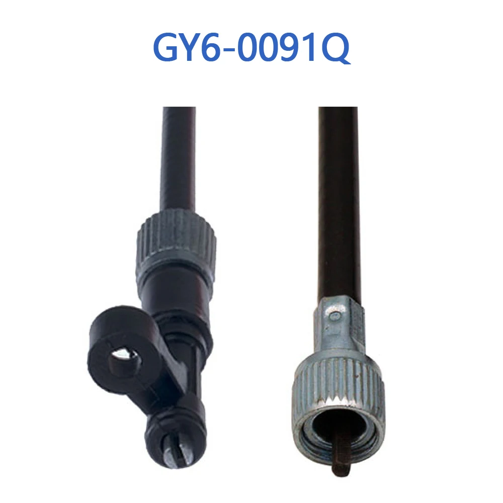 GY6-0091Q Speedometer Cable For GY6 125cc 150cc Chinese Scooter Moped 152QMI 157QMJ Engine