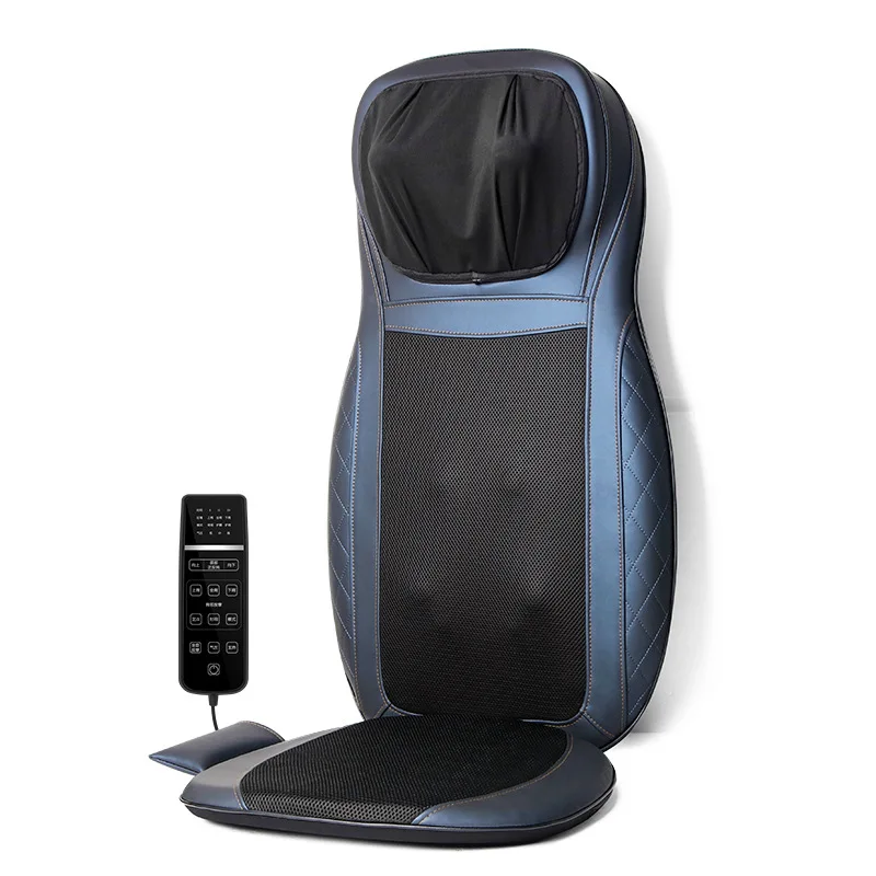 3D Full-Body Electric Massage Cushion with Heating Function, Car/Home Use Shiatsu Neck Back Massager for Muscle Relief