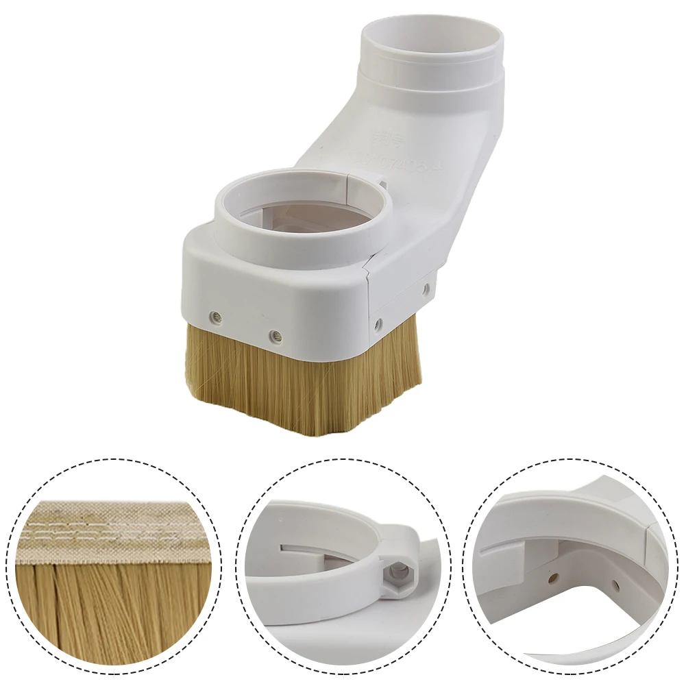 CNC Router Dust Shoe Nut 70/75/80/85/90/100mm Spindle Engraving Milling Machine Brush Cleaner Woodworking Tools CNC Dust Cover