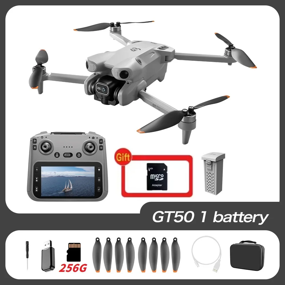 ตัวเลือกสินค้า โดรน 4K พร้อม GPS ถ่ายภาพอากาศ