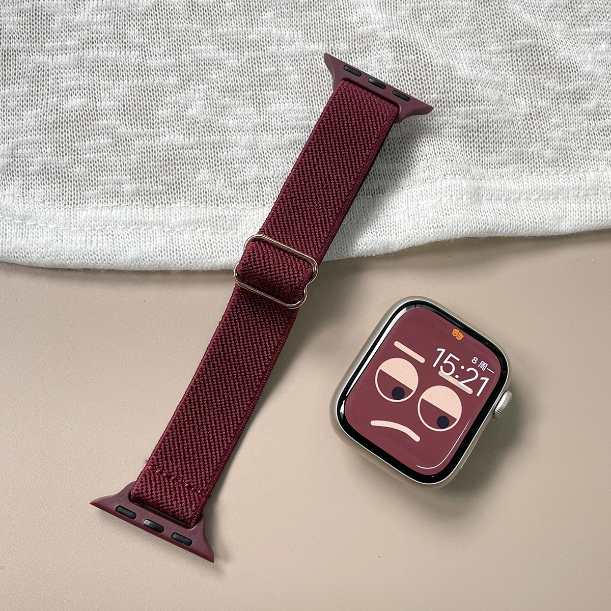 ตัวเลือกสินค้า สายนาฬิกาไนลอนบางสำหรับ Apple Watch