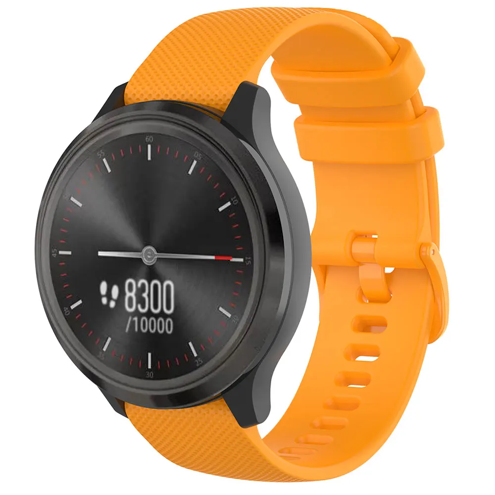 20mm Silicone Watchband - Premium Soft Wristband Bracelet Strap