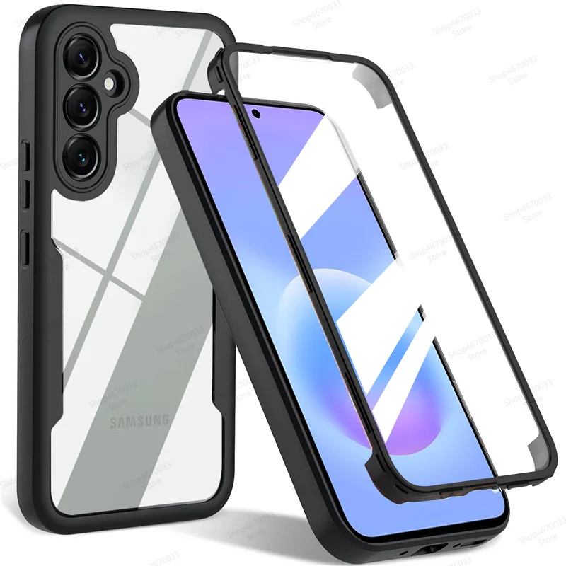 360° Full Cover Shockproof Case with Screen Protector