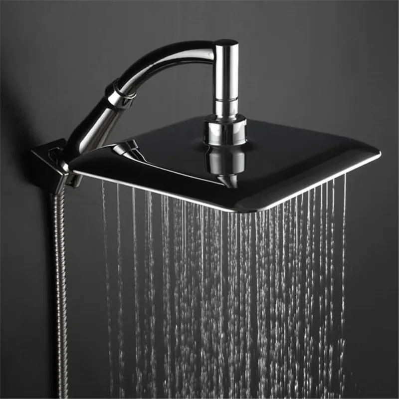 

Rainfall Shower Large Top High Pressure Shower Head Bath Shower Head Spray Ceiling Rain Showerhead Bathroom Accessories