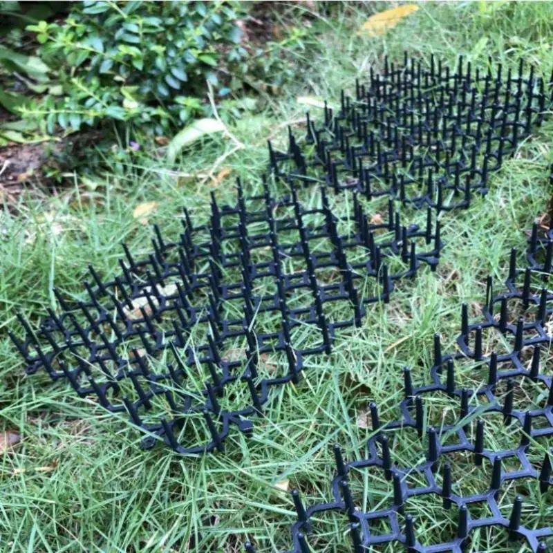 Cat Scat Mat Gardening Cat Scat Mat Repellent Mat Anti-Cat with Prickle Strips Spikes Straps Deterrent Keep Cat Dog Away Digging Pet Supplies