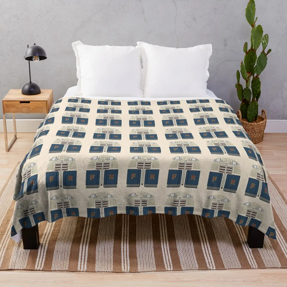

Frightened Rabbit Pedestrian Verse Book Drawing Throw Blanket Flannel Fabric throw blanket for sofa Soft Plush Plaid
