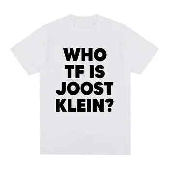 Who Tf Is Joost Klein T-shirt Europapa Eurovision Womens Harajuku Retro Tshirt Casual Loose Tshirt 1