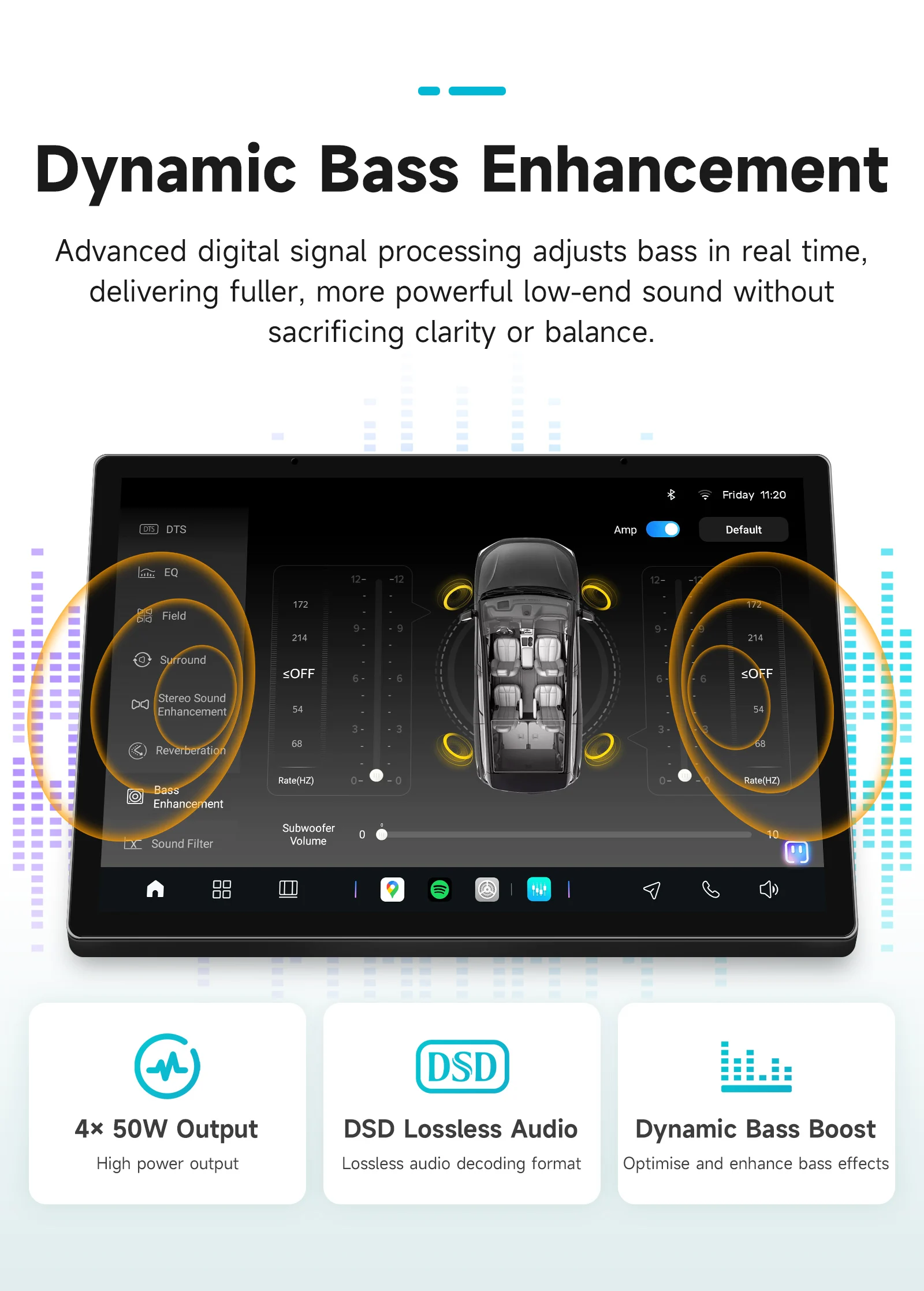 AURAAI Android Autoradio für VW Amarok 2017-2021 Auto-Multimediaplayer 360CAM ADAS 2K 7870 Bildschirm Kabelloses Carplay Android Auto – Detail 18