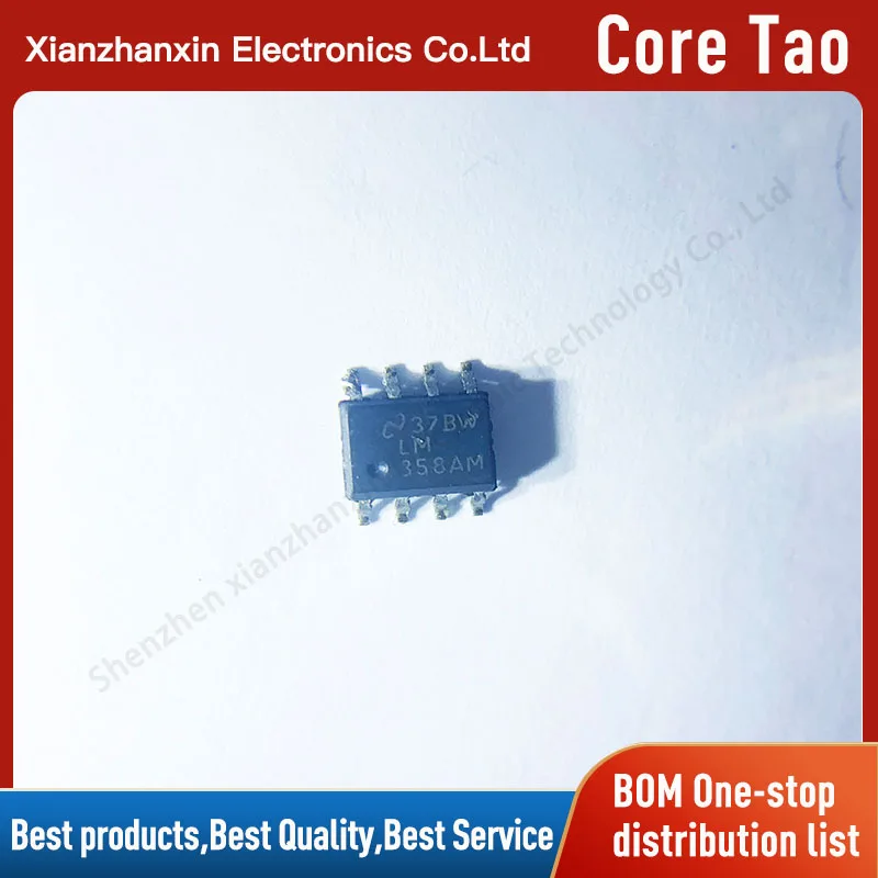 

10PCS/LOT LM358AMX LM358AM SOP-8 Low power dual operational amplifier in stock