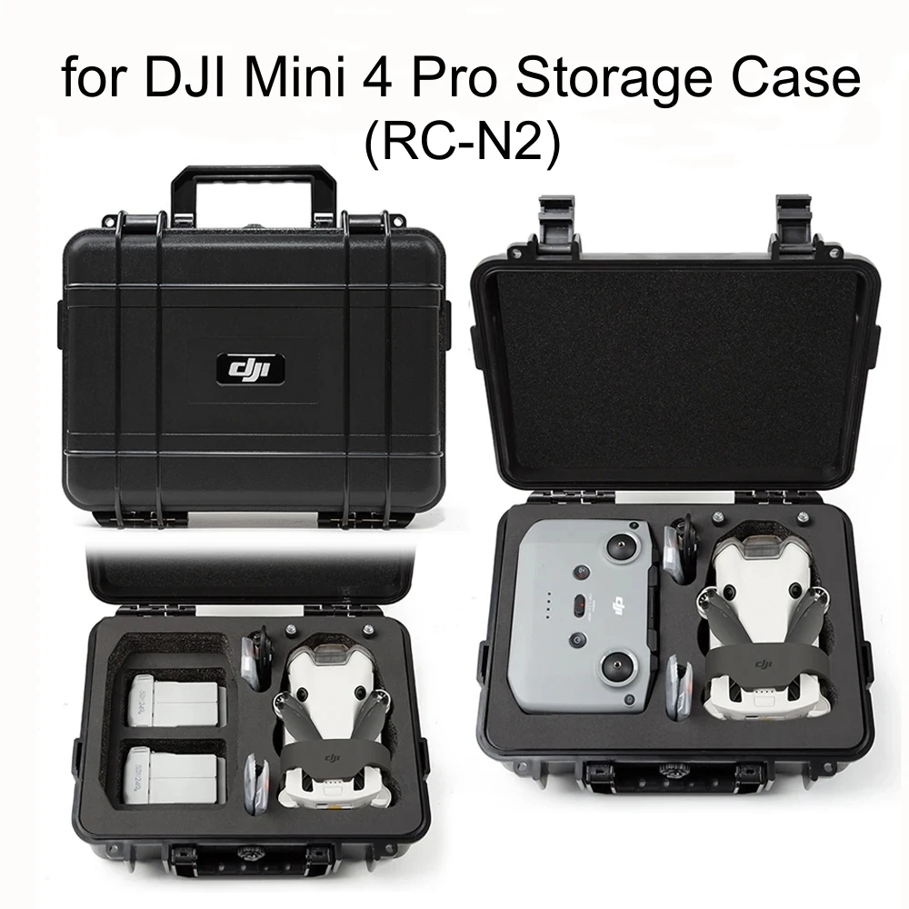 

Drone Storage Case For DJI MINI 4 PRO Portable Hard Shell Box Carrying Case Explosion-proof Box For RC-N2 Controller Accessory