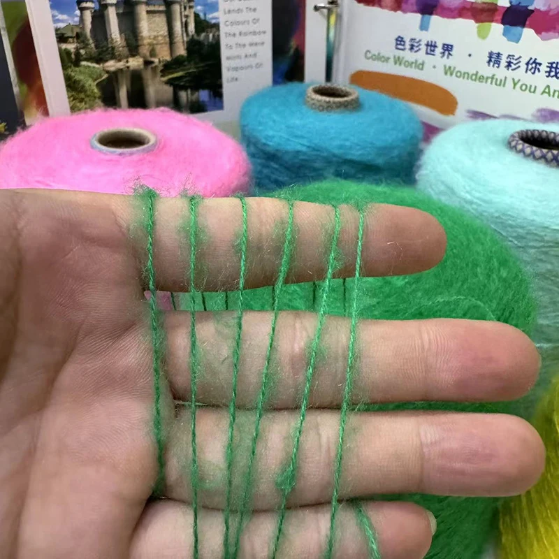 1 Regiment Of 500 Grams Of Ultra-Soft Mohair Wool Close To The Body Without Sticking Hand-Knitted Scarves Sweater Yarn 5