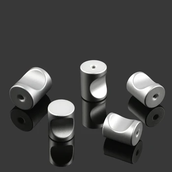 5/10/20 pezzi manopole rotonde per porte in lega di alluminio maniglie per armadi armadio cassetto cucina accessori hardware per mobili da bagno 1