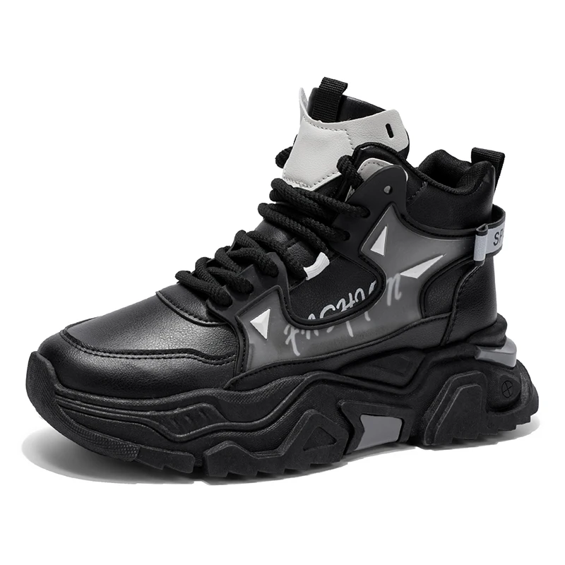 Mode Plattform männer Casual Turnschuhe Designer Atmungsaktive Wanderschuhe Wanderschuhe Mann Laufschuhe Outdoor Jogging Sport Schuhe – Detail 7