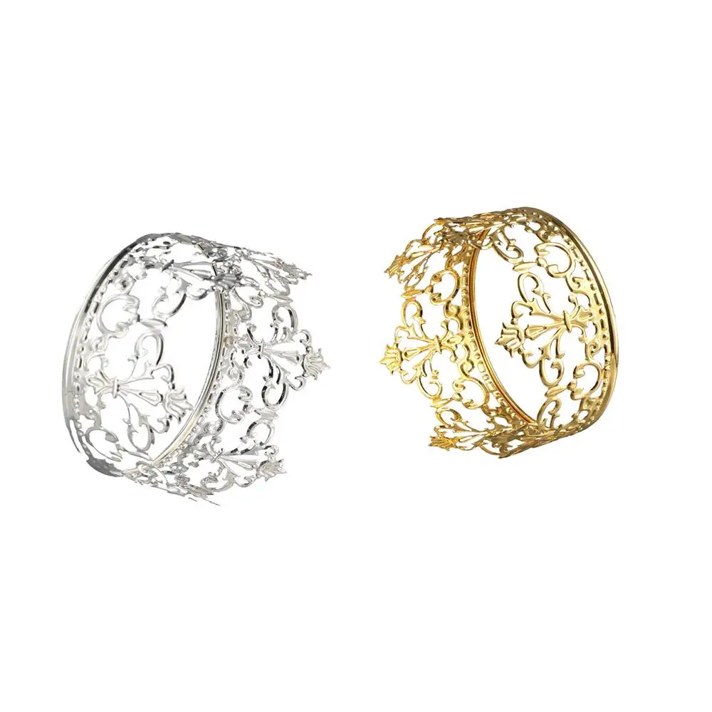 Description Picture 4 of item2022 New Crown Cake Topper Decoration Elegant Wedding DIY Cake Birthday Wedding Party Decorating Baking Decoration Supplies