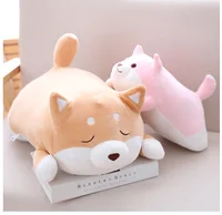 2024 New arrival 55cm Soft Stuffed Animal Plushies Lying Sleep Dog Hug Pillows Bedroom Kwaii Cute Doll For Kids Gift 2