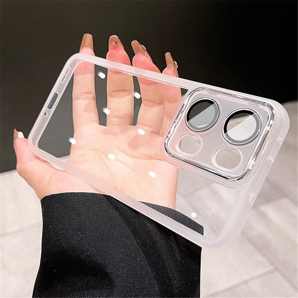 Soft Clear Silicone Case For Xiaomi Redmi Note 14 Pro 5G 4G Note 14 Pro+ Plus 14C 13 13C 14T POCO C65 C75 F6 M6 X7 Pro Cover 2