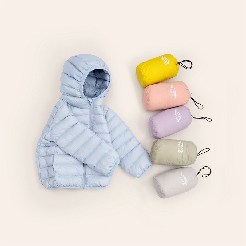 3-13Y Children White Duck Down Boys Jacket Thickened  Kids Coat for Girl Winter 2022 New Casual Candy Color Warm Hooded Clothes