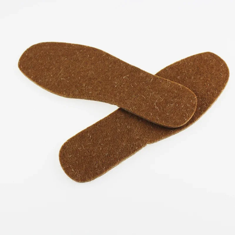Shoe Insoles Thickened Winter Wool Like