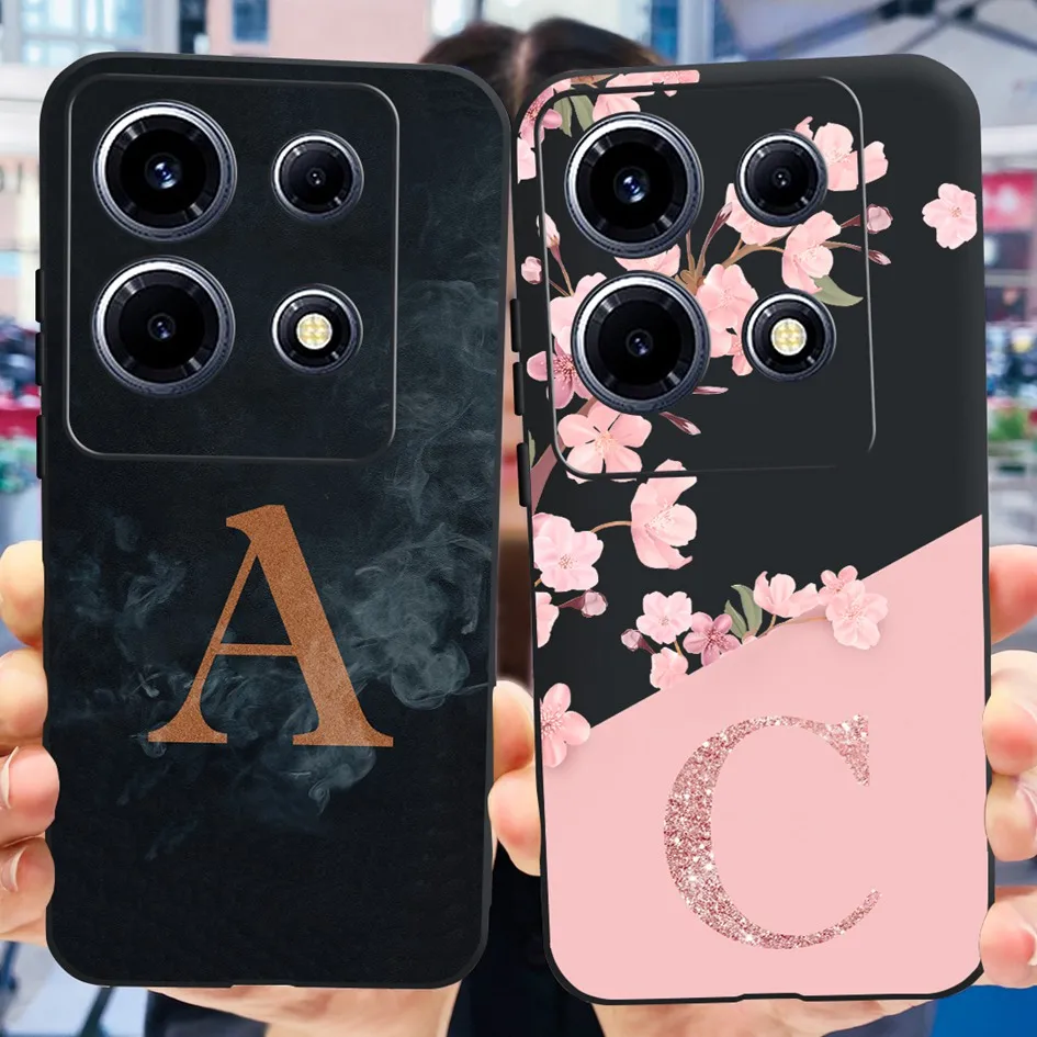 Per Infinix Note 30 Vip 2023 Custodia X6710 Cover Elegant Letters Funda Custodia In Silicone Antiurto Per Infinix Note30 Vip Bumper