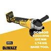 DEWALT DCG405 100/125mm 18V lithium battery brushless flat head angle grinder bare machine tool cutting machine 5
