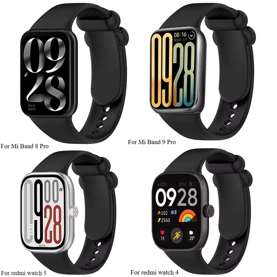 Silicone Strap - Soft, Comfortable, and Breathable Replaceable Bracelet
