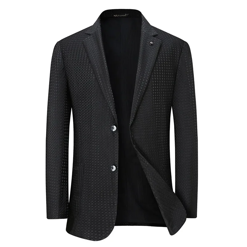 

New Arrival Fashion Men Bridegroom Dress High Quality Suit Luxury Light Casual Spring And Autumn Blazers Plus Size 2XL-6XL 7XL