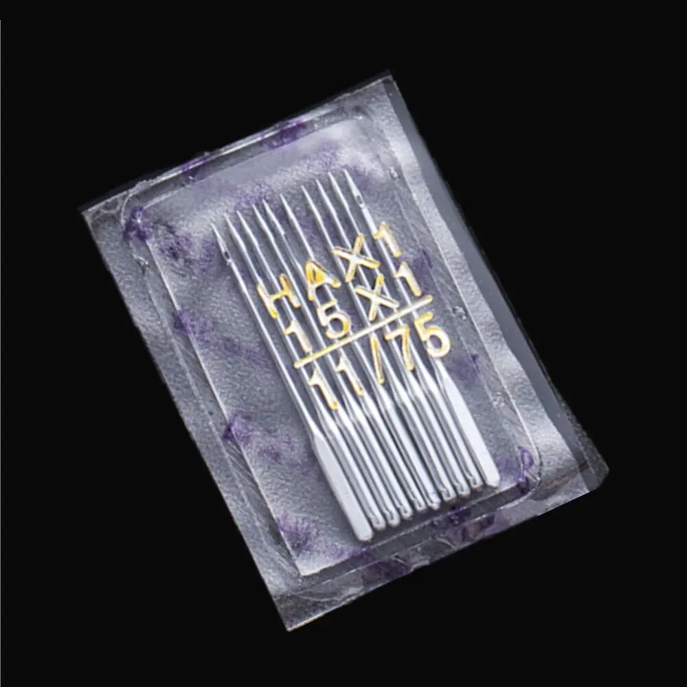 10pcs Sewing Needles Universal 15x1 130x705H Mixed Kit Packing Durable Sewing Accessories for All Brand Domestic Sewing Machines