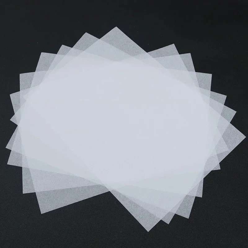 100pcs A4 Translucent Tracing Copy Paper Carbon Paper Fabric Drawing For DIY Art Drawing Calligraphy Painting - 3