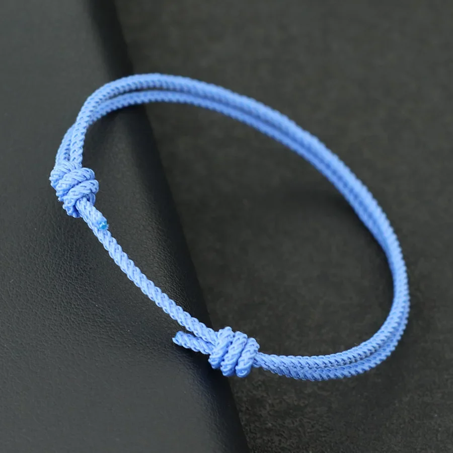 Handmade Adjustable Rope Bracelet for Men - Anniversary Gift for Boyfriend or Husband