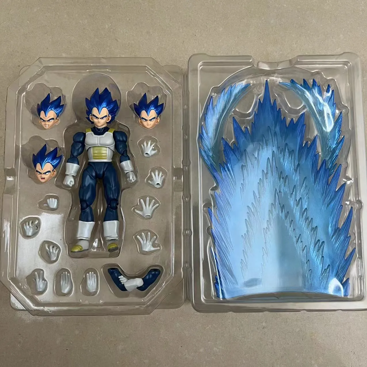 Dragon Ball Z Demoniacal Fit Df SHF Vegeta Figure Deep Blue Super 