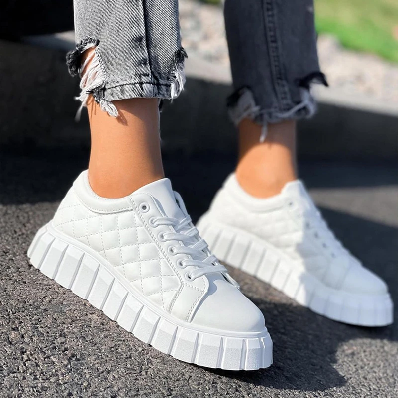 Zapatos deportivos de ocio para zapatillas blancas de tenis de moda para primavera otoño, 2022| | - AliExpress